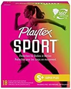 Playtex Femcare Sport Tampons, Super Plus Unscented 18 each by Playtex