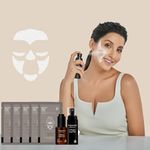 NuEssentials Glow Mask Kit | India’s 1st Nano Collagen Mask | Deep Penetration Into The Epidermis and Dermal Layers| Improved Skin Texture | Evens Skin Tone | Suitable for All Skin Types.