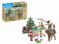 Playmobil 71403 Wiltopia North American Animals Excursion, Educational Toys, For the Little and Big Explorers, Sustainable Toy, Fun Imaginative Role-Play, PlaySets Suitable for Children Ages 4+