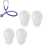 Silicone Ear Tips Replacement for MDF &Littmann Stethoscopes - Universal Soft Fit Littman Earpieces Snap Tight Soft Sealing Ear Pieces,Cardiology IV Parts & Littmann Stethoscope Parts