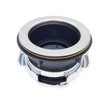 Food Waste Disposer Flange Mount Garbage Disposal Sink Flange Kit Kitchen Sink Flange Parts Garbage Disposal Accessories Drain Lock Nut Replacement with Splash Guard