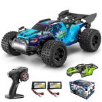 YONCHER RC Cars for Adults, 1:18 40KM/H High Speed Remote Control Car, 2.4G 4WD Fast Remote Control Truck, Hobby RC Monster Trucks with Two Batteries 70 minutes, ALL Terrain Vehicle for Boys Kids