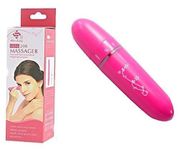 4beauty Therapy Mini Handy Battery Powered Massager For Eyes And Face (White And Pink)