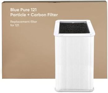 121 Replacement Filter Compatible with Blueair Blue Pure 121 Air Purifier, HEPA and Activated Carbon Filter, 1 Pack