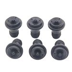 Wine Bottle Stopper, Wine Saver Vacuum Stoppers, Wine pump Vacuum Stoppers, Pack of 6, Rubber Wine Stoppers for Wine Saver Vacuum Pump Preserver, Solid stoppers Fit Every Bottle, Keep Wine Fres