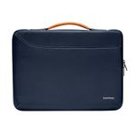 tomtoc 360 Protective Laptop Sleeve for 13-inch MacBook Air M3/A3113 2024, M2/A2681, M1/A2337, MacBook Pro M2/A2686, M1/A2338, Water-Resistant Accessory Case Bag for 13-inch iPad Pro M4/iPad Air M2