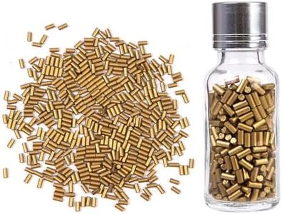 500Pcs Gold Flint Refills for Lighter, Replacement Flints for Lighters, Flint Stone for Petrol Gas Fluid Lighter