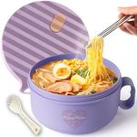 AI LOVE PEACE Microwave Ramen Bowl,