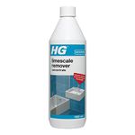 HG Limescale Remover Concentrate, Sink Tap & Toilet Limescale Remover, Multi Surface Cleaner & Descaler, Bathroom Cleaner for Shower Heads, Loos, Baths & Screens - 1 Litre