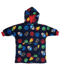 Marvel Avengers Deluxe Oodie/Oversized Blanket Hoodie Boys, Fleece Dressing Gown 5-6yrs