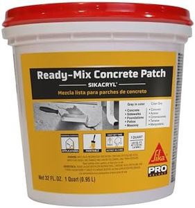 Sika - Sikacryl - Gray - Ready-Mix Concrete Patch - for Repairing spalls and Cracks in Concrete and Masonry - Textured - 1 qt