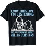 Funny Roller Coaster Amusement Park Lover T-Shirt