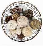 Rattan Ball, Bag of Assorted Decora