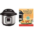 Instant Pot DUO80 8 Qt 7-in-1 Multi- Use Programmable Pressure Cooker with The Instant Pot No-Pressure Cookbook