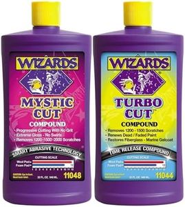 Wizards Mystic Cut and Turbo Cut Bundle - Smart Abrasive Auto Detailing