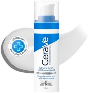 CeraVe HYALURONIC ACID Face Serum, Hydrating Serum for Face with Vitamin B5 & Ceramides, for Men & Women, Normal To Dry Skin. Fragrance Free, Non-Comedogenic, Paraben-Free, 30ML