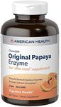 American Health Original Papaya Enzyme Chewable Tablets, 600 Count