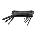 CRAFTSMAN 8-Key Metric Folding Hex Key Set, Allen Key Set (CMHT26007)