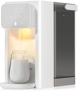 Rhovam Instant Hot Water Dispenser for Quick Heating & Dispense,Adjustable Temperatures & 3 Water Volume Dispense, Removable 100 Ounce 3L Water Tank Capacity, BPA Free