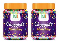 Nature's Bridge Gems Munchies Chocolate Munchies Gem s Chocolate (Bold Colors) - 2 x 450 Gm Jar Truffles