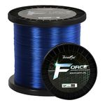 ThornsLine Force Monofilament Fishing Line - Superior Mono Leader Materials - Exceptional Strength Nylon Fishing line 2-100lb, Abrasion Resistant Mono Line (0.28mm/10lb/300yd, GEM Blue)