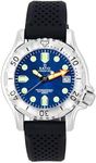 RATIO FreeDiver Professional Dive Watch Sapphire Crystal Automatic Diver Watch 500M Water Resistant Diving Watch for Men (Blue)