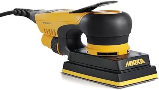 Mirka DEOS Direct Electric Orbital Sander Tool 353XCV / 3 inch x 5 inch / 3mm orbit/Dust-free Sanding / MID3530201US