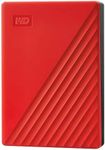 Western Digital WDBPKJ0040BRD-WESN My Passport USB3.0 External Hard Drive, 4 TB,Red