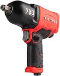 Craftsman CMXPTSG1003NB ½-in 750 ft-lbs Air Impact Wrench, Red and Black