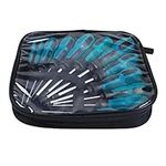 Screwdriver Organizer Storage Bag, Screwdrivers Sockets Storage Zipper Bag, Portable Tools Bag Screwdriver Tool Bag Case (No Screwdrivers)