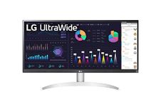 LG 29 Inch 29WQ600-W UltraWide Monitor with 21:9 FHD(2560 x1080) IPS Display, sRGB 99%, HDR10, AMD FreeSync, 1ms MBR, 100Hz, 2 x 7W Speakers with MaxxAudio, USB Type-C Connectivity, White