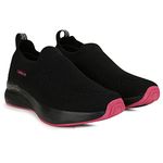 Campus Women's Annie BLK/Rani Walking Shoes - 7UK/India 22L-204