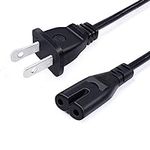 UL Listed 8Ft AC TV Power Cord for 
