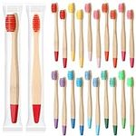 20 Pieces Kids Bamboo Toothbrushes 