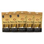 Dogsee Chew Bars for Large Adult Dogs | 100% Natural Himalayan Yak Chews | Smoke Dried | Long Lasting | Helps Fight Plaque & Tartar | Promotes Healthy Immune System - 130g | Pack of 5