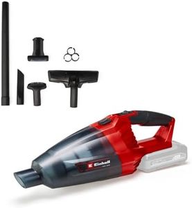 Einhell Akku-Handstaubsauger TE-VC 18 Li-Solo Power X-Change (18 V, 42 mbar Saugleistung, 540 ml-Staubfangbehälter, inkl. 3 Düsen, Verlängerung, Wandhalterung, ohne Akku und Ladegerät)
