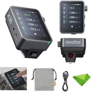 Godox X3 Pro S X3Pro S Touchscreen TTL Flash Trigger for Sony, 2.4G Wireless, 2.4" LCD Screen, Bluetooth Integration & APP Control, Wireless Speedlight Transmitter for Sony Cameras(Godox X3-S Upgrade)