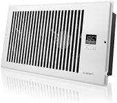 AC Infinity AIRTAP T6, Quiet Register Booster Fan with Thermostat 10-Speed Control, Heating Cooling AC Vent, Fits 6” x 12” Register Holes, White