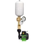 kirloskar chhotu 1 hp/Annisa 1 hp water pump with pressure boosting 24 liter tank (Available In multicolour) with NRV, 5 Way Connector, Pressure Switch, Pressure Guage (single Phase)