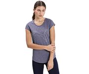 PUMA Women's' Solid Regular T-Shirt (52032006_Blue S)