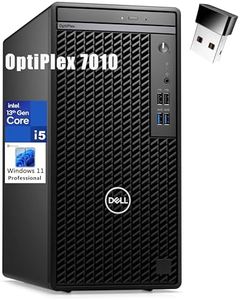 Dell OptiPlex 7010 Tower Business Desktop Computer, 13th Gen Intel 14-Core i5-13500 (Beat i7-12700), 16GB DDR4 RAM, 512GB PCIe SSD, DVDRW, WiFi Adapter, RJ-45, HDMI, Keyboard & Mouse, Windows 11 Pro