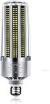 ONIVIB 240 W Super Bright LED Corn Lamps Bulb, E40 Humpback Base, 27000 Lumen (2700 W Equivalent) 5000 K Cool White Daylight, for Large Commercial Lighting, Garage Warehouse Factory