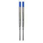 Monteverde Superbroad Ballpoint Refill to Fit Parker Ballpoint Pens Soft Roll, Blue, 2-Pack (P152BU)