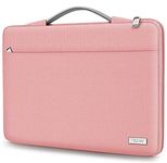 TECOOL 16 Inch Laptop Sleeve Case, Protective Notebook Bag Water-resistant Laptop Case 16 Inch for MacBook Pro 16 M3 M2 M1 2023-2019,16" Lenovo Thinkpad IdeaPad HP Dell ASUS Huawei,Pink