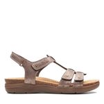 Clarks Women's April Cove Sports sandal, Metallic Bronze, 5.5 UK