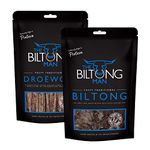 The Biltong Man Combo I Tasty Traditional Lean Beef Biltong & Droëwors Sticks I Healthy High Protein Dried Beef and Sausage Snack | 1Kg (2 x 500g)