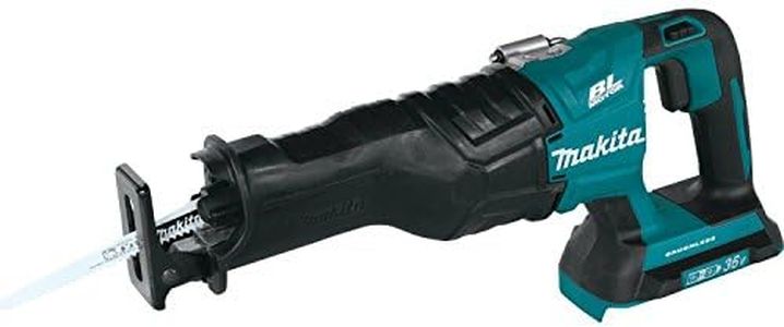 Makita XRJ06Z 18V X2 LXT Lithium-Ion (36V) Brushless Cordless Recipro Saw, Teal, 5.5 x 19 x 8 inches