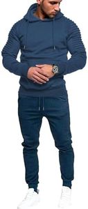 COOFANDY Men's Gym Suits 2 Piece Sport Tracksuit Sets Casual Jogging Athletic Sweatsuit