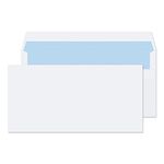 Blake TS-130137 DL Purely Everyday Self Seal Envelope, 100gsm, 110mm x 220mm, White, Pack of 500