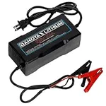 Dakota Lithium - 12V 10 Amp LiFePO4 Deep Cycle Battery Charger - Optimal for Quickly Charging Larger Batteries, Works with all 12V Dakota Lithium Batteries, Smart BMS Communication - 1 Pack